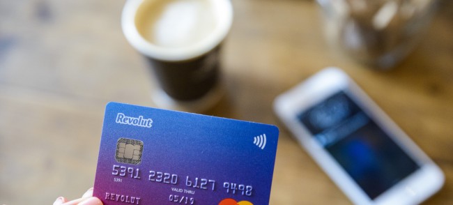 Revolut card and app