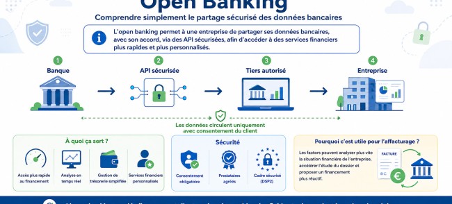 Application bancaire open finance sur smartphone, données agrégées